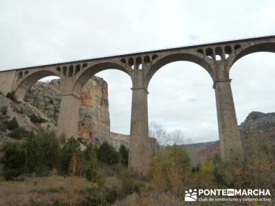 ruta nacimiento del rio cuervo;rutas de senderismo en cuenca;ruta del alto tajo